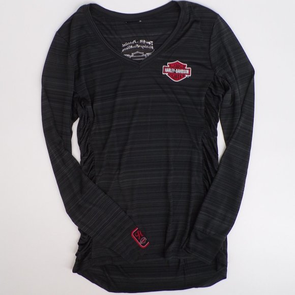 Harley-Davidson Tops - Harley Davidson Zips 45th Parallel Women's Long Sleeve Tee - see measurements